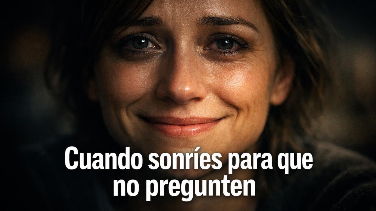 Cuando sonríes para que no pregunten