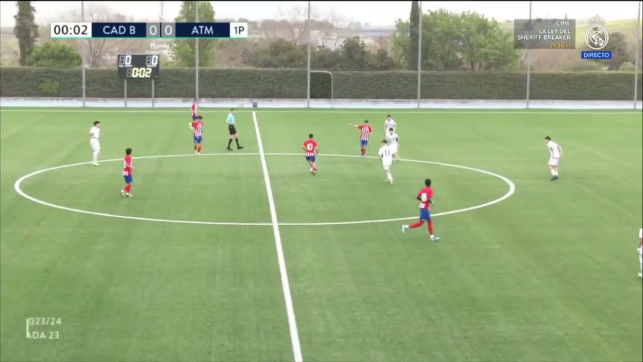 Real Madrid Cadete B - Atlético de Madrid | División de Honor Cadete 2023/24 | Jornada 23