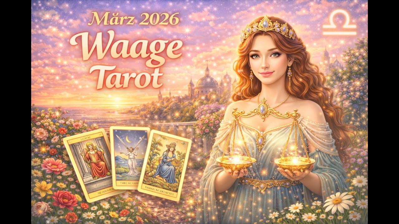 Tarot ♎️ Waage ♎️ März 2026. Jetzt ändert sich deine Rolle im Leben.