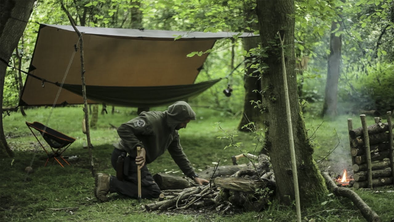 Pernoite na Floresta - Bushcraft e os Pássaros - Dia 01