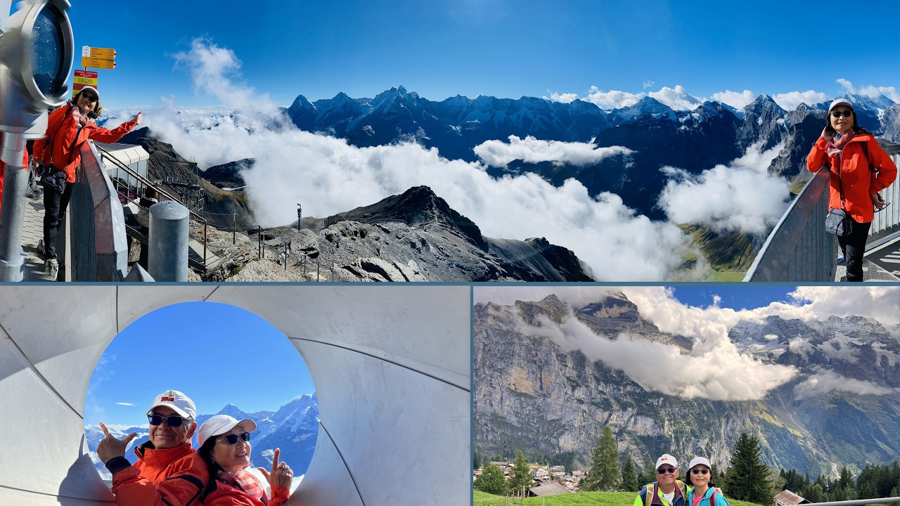 Wengen, Murren, Schilthorn, Thrill Walk, and Northface Trail