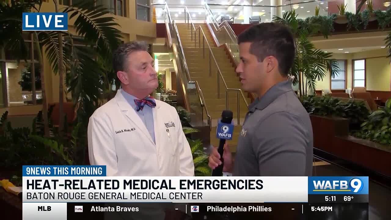 Summer heat and heat-related medical emergencies