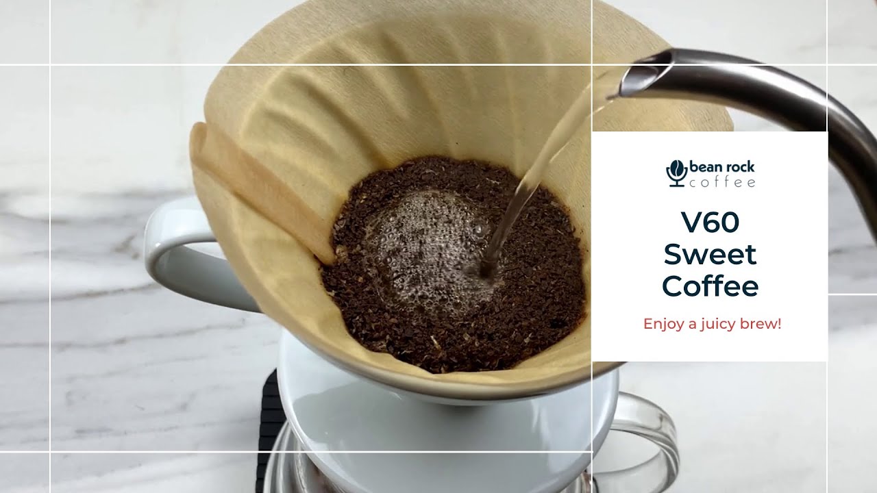 V60 Sweet Coffee Recipe (advanced 4:6 method for 1-2 cups)