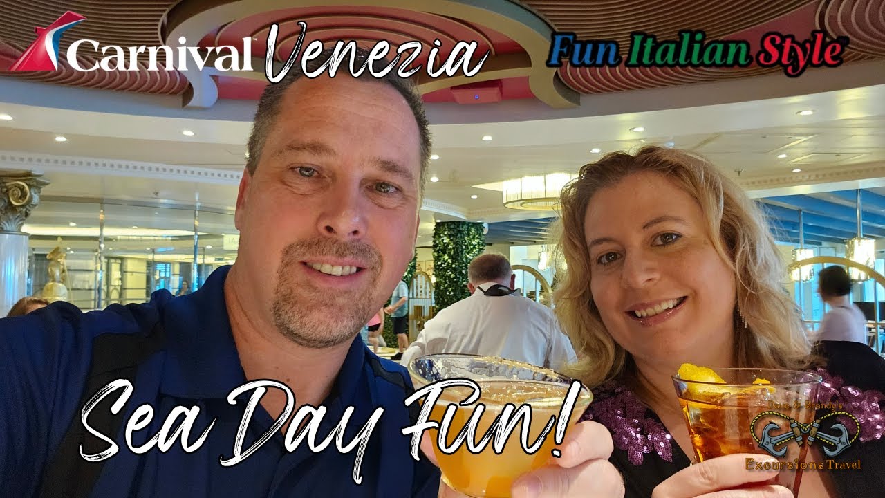 What is it like on a Sea Day aboard the Venezia