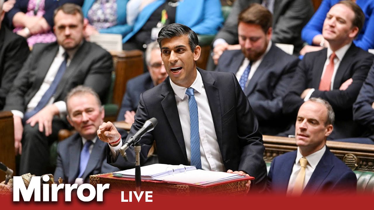 IN FULL: Rishi Sunak faces Prime Minister's Questions (PMQs) - 28 February 2024