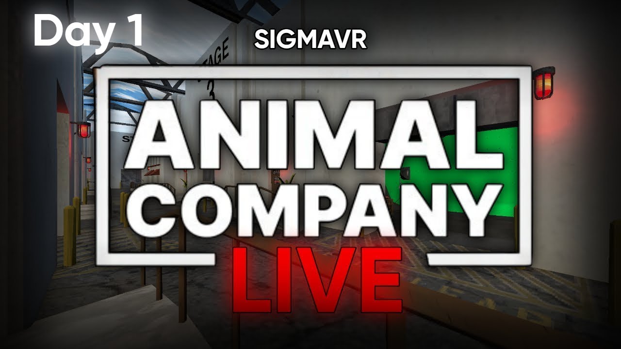 Live Streaming Everyday in Animal Company AGAIN! (Day1)