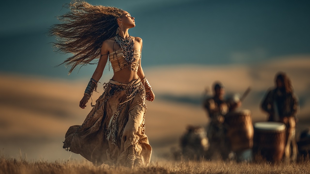 🌿 Sacred Sun Dance of the Black Hills | 432 Hz & 528 Hz Shamanic Invocation