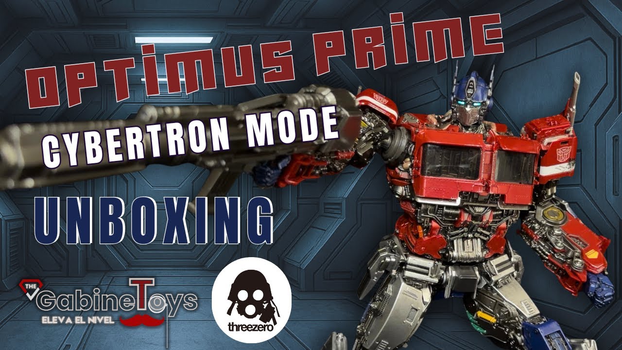 OPTIMUS PRIME CYBERTRON DLX 1/6 | UNBOXING COMPLETO 🔥 THREEZERO | TRANSFORMERS BUMBLEBEE #threezero