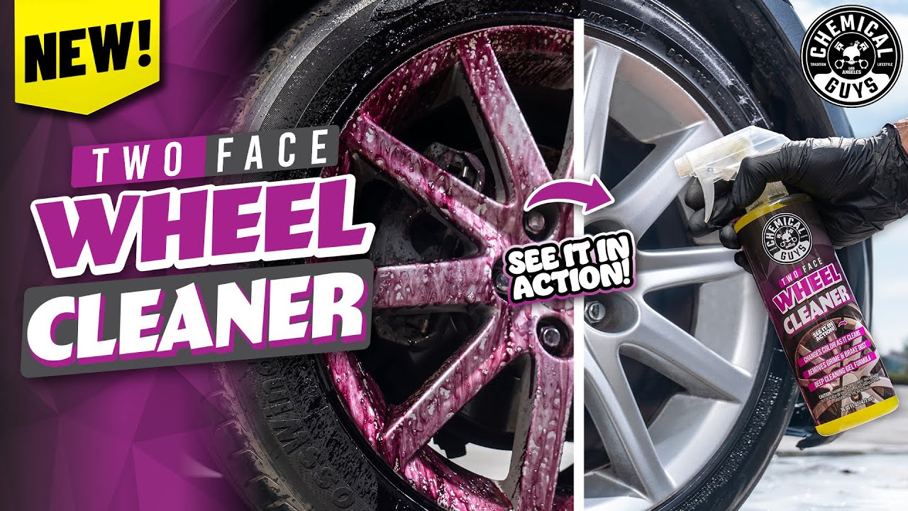 Get clean wheels WITHOUT scrubbing! - Introducing Two Face Wheel Cleaner!