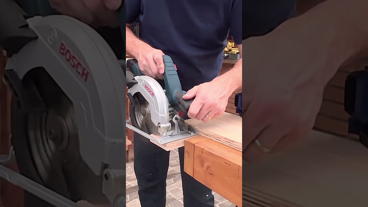 Gabarito Simples para Cortes Retos com a Serra Circular