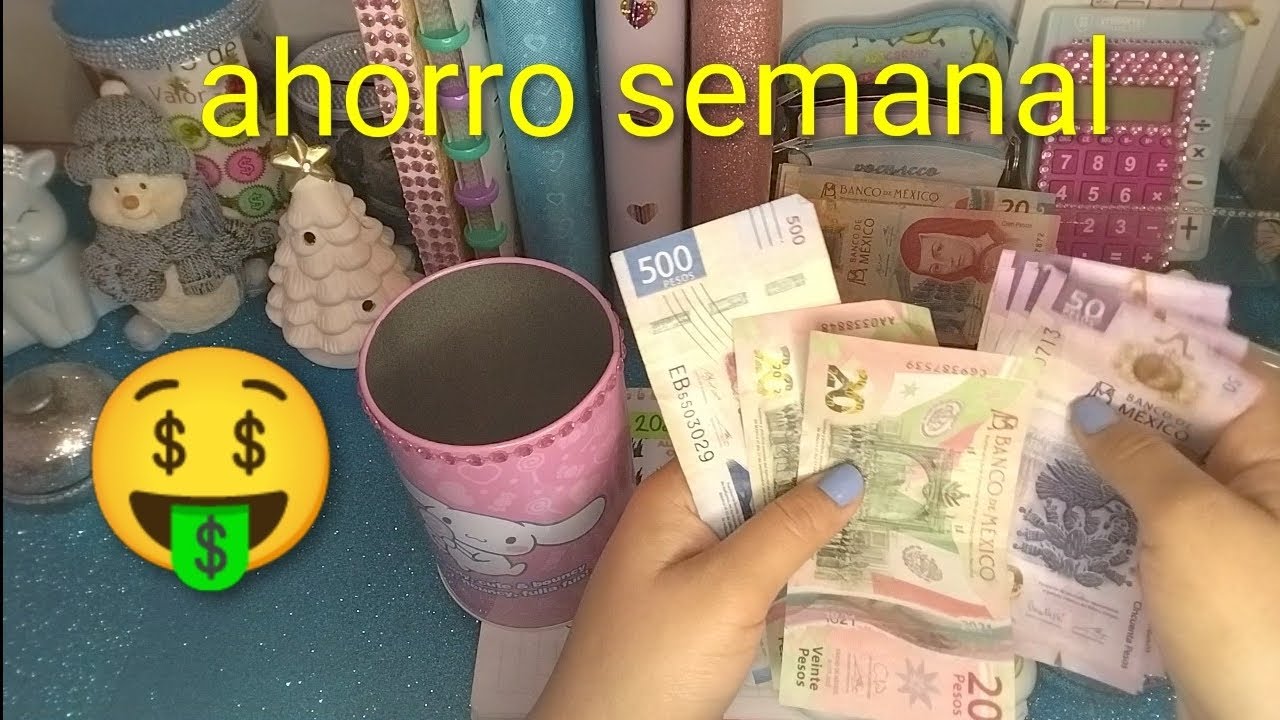 Ahorros💲semanales de largo plazo💵/reto terminado 👀