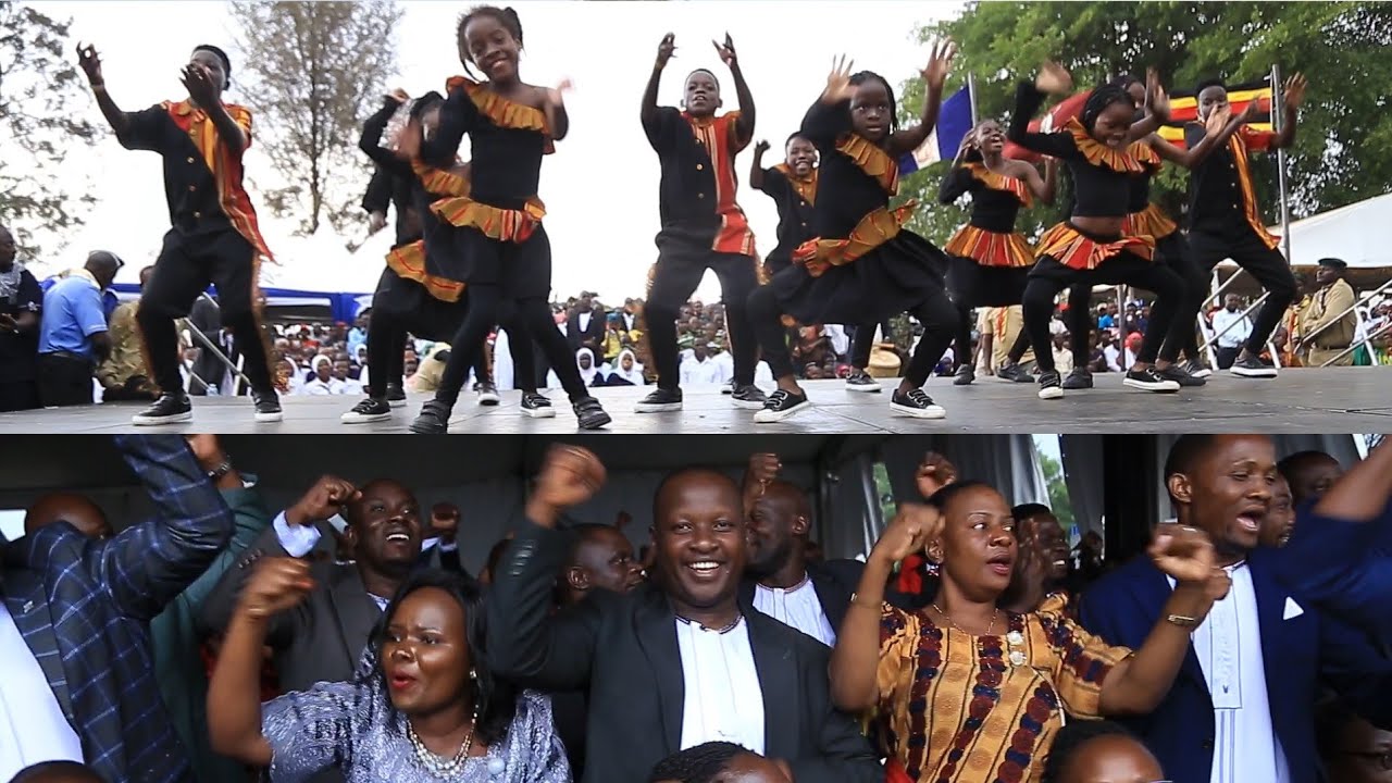 Ghetto kids  performed and were greatly appreciated by the kabaka of Buganda
