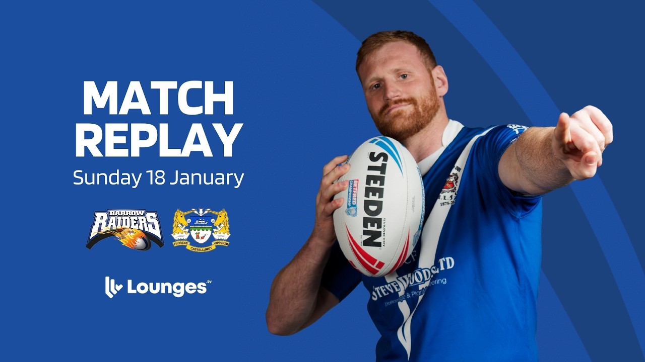 The Full 80 | Barrow Raiders 40-0 Workington Town | Betfred Championship