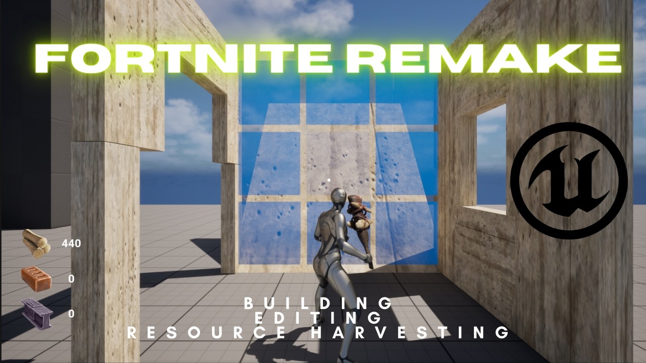 I Remade Fortnite's Building And Editing System In The Unreal Engine 5!
