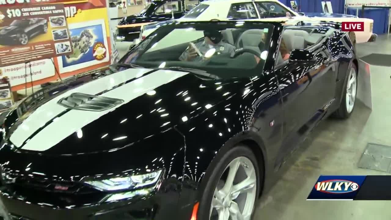 KSP raffling off new convertible Camaro at Safety Town at Kentucky State Fair