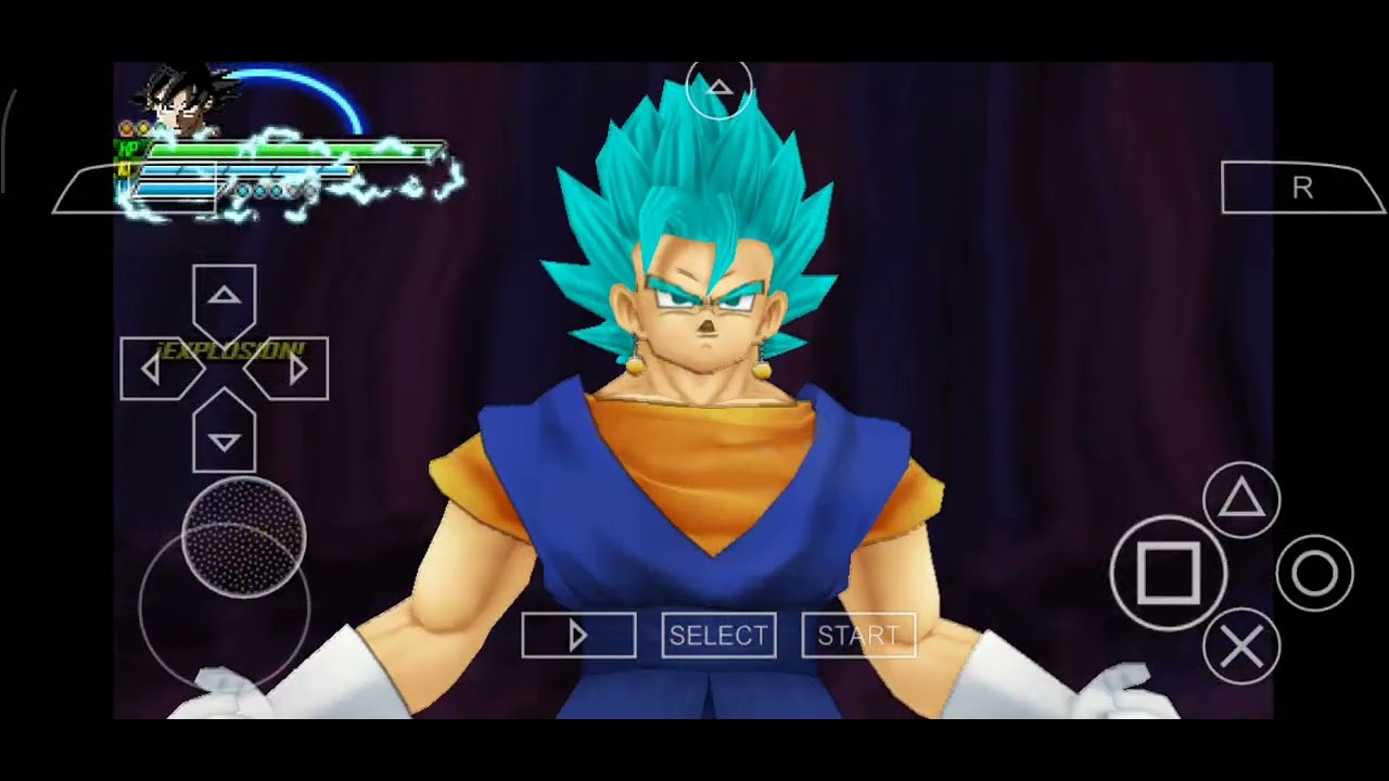 Dragón ball z Budokai 3 ttt ISO con niveles de poder: Vegetto VS Gogeta