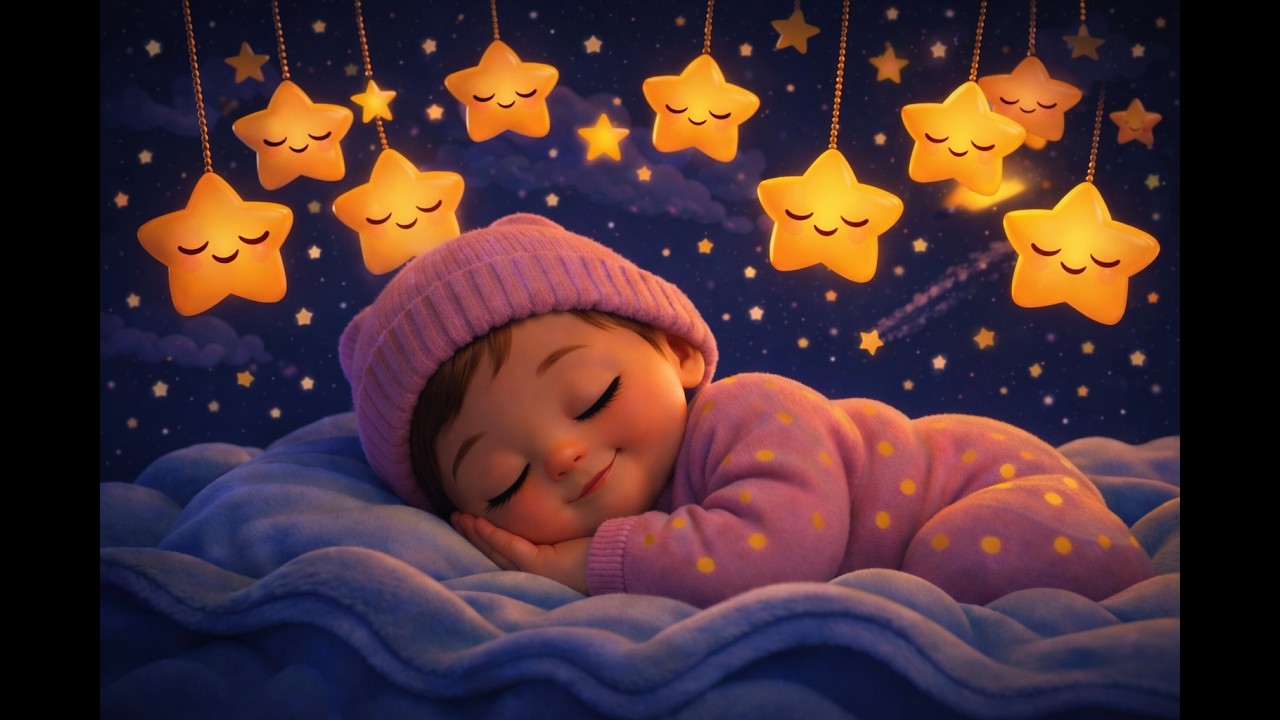 Best Sleeping Lullaby for Baby & Toddlers 🌙 Mozart Lullaby 💤 Fall Asleep in Minutes
