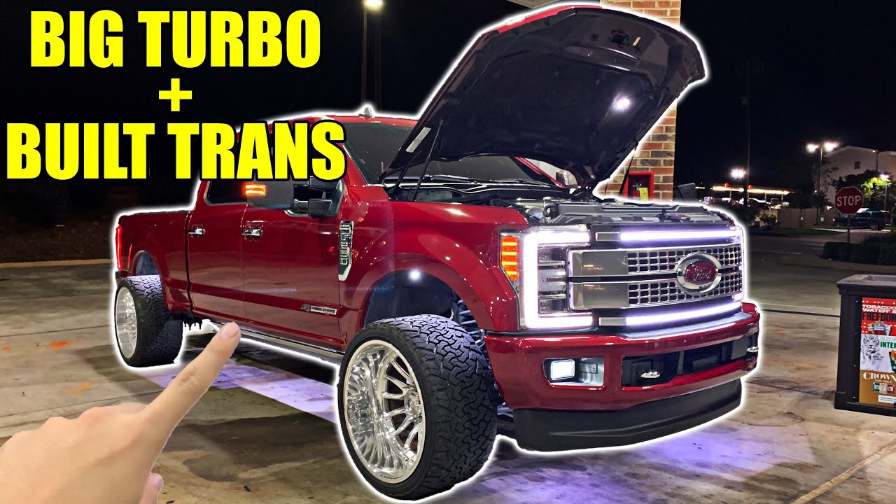 CLEANEST PLATINUM SUPER-DUTY TRUCK BUILD YOU’LL EVER SEE *CRAZY STANCE*