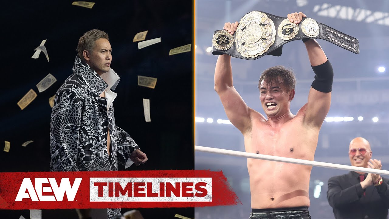 The Rainmaker Kazuchika Okada's journey to the AEW Unified Championship! | AEW Timelines