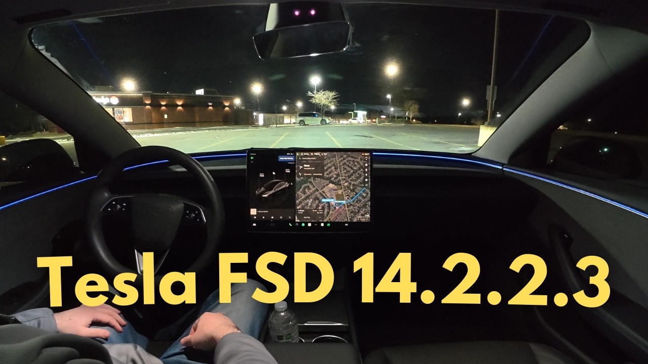 Tesla FSD 14.2.2.3 &ndash; Первые впечатления от тест-драйва