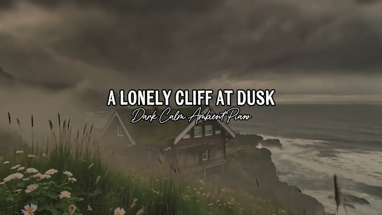 A Lonely Cliff at Dusk // Dark Calm Ambient Piano