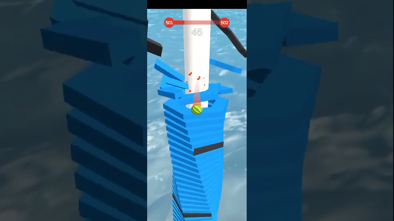 stack ball 3d (level 501)🥳💫🕹️ gameplay android ios 
