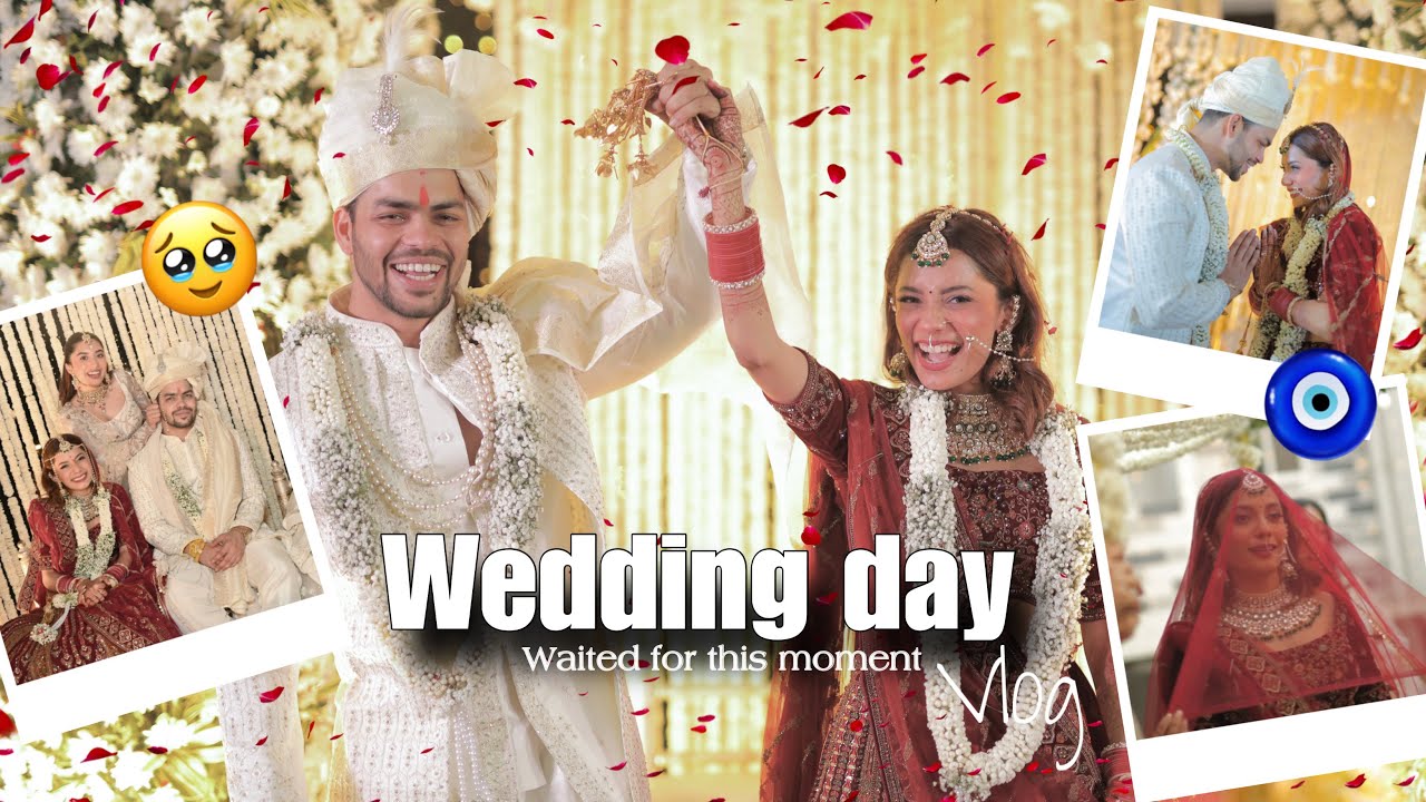 Our WEDDING day | Shaadi Vlog 🥹🧿 From Miss to Mrs Wadhwani !
