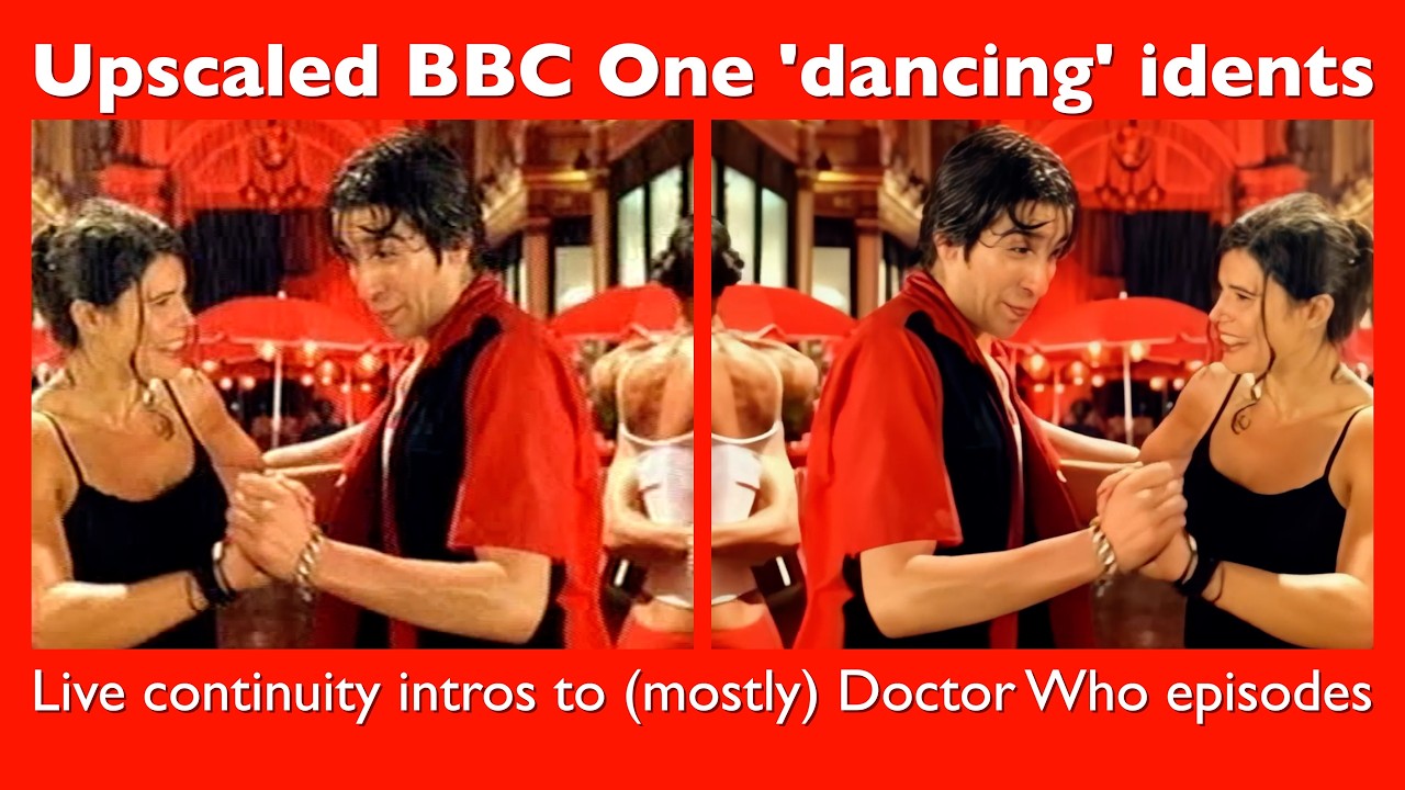 Upscaled BBC One ‘dancing’ idents | Live continuity intros | Mostly Doctor Who episodes #doctorwho