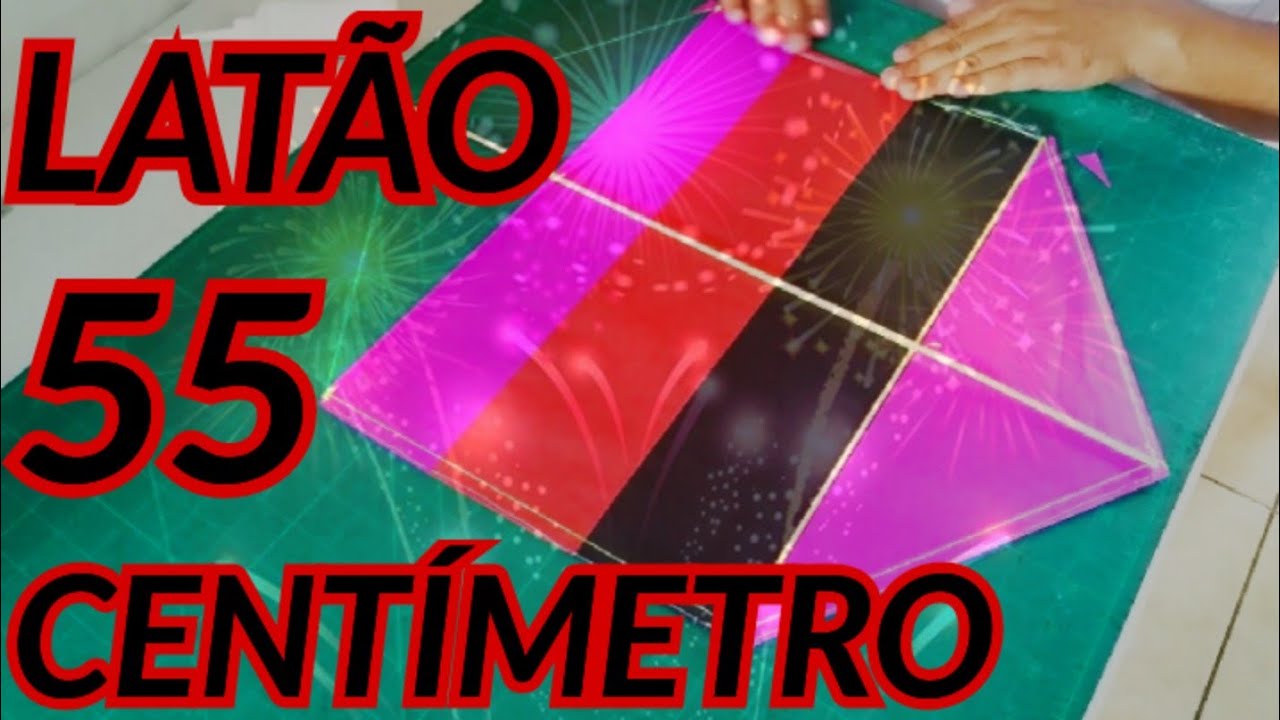 Produção latão de 55 bambu bambu corte recorte #tutorial KPIPAS ART