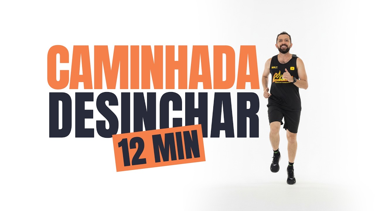 Caminhada em Casa para Desinchar a Barriga | 12 Minutos