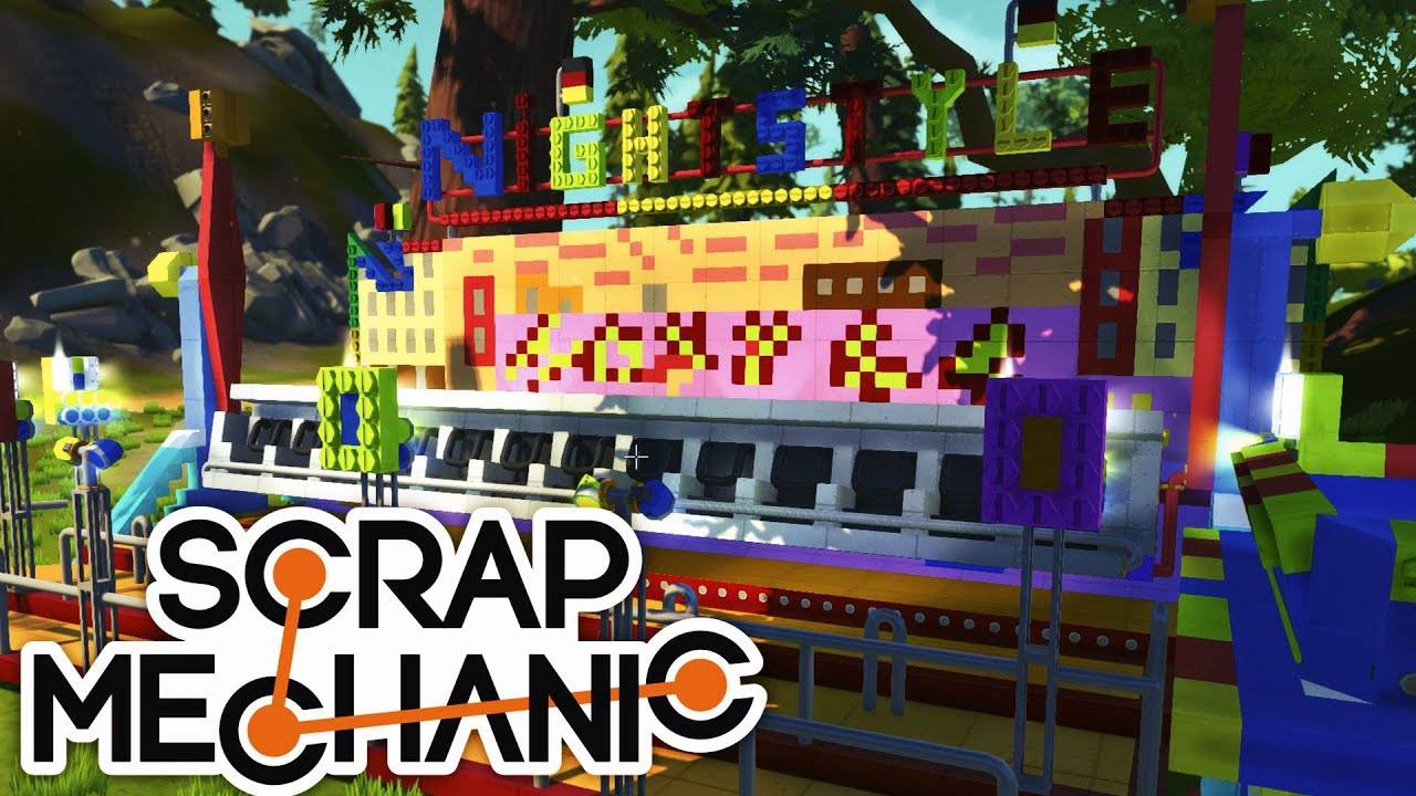 Mein NIGHTSTYLE - Armbrecht 🎡🙌 | SCRAP MECHANIC | DerKalleHD