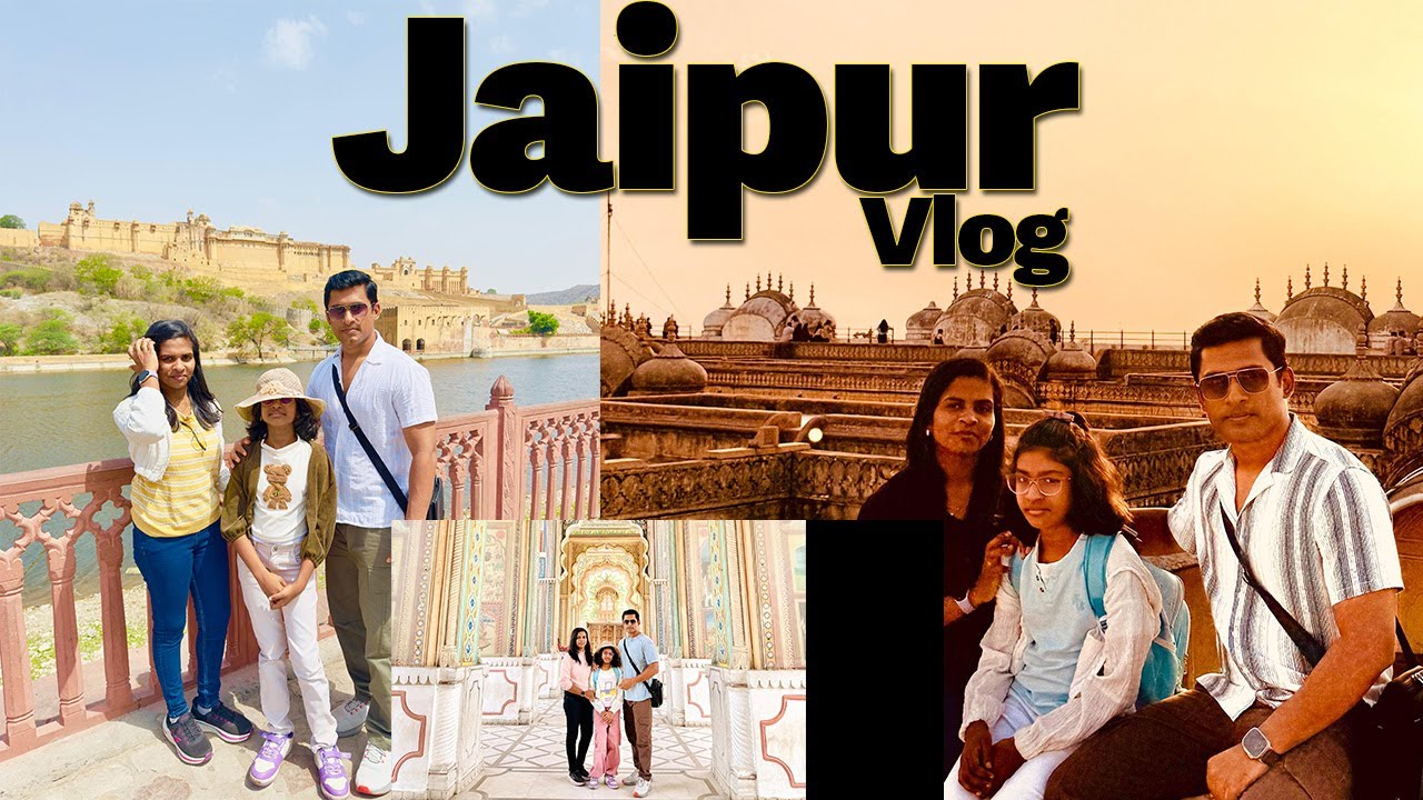 Jaipur  vlog 🔥 Pinkcity💕  Home of Tigers,The underwater Palace,Palace of Windows,Patrika gate  etc..