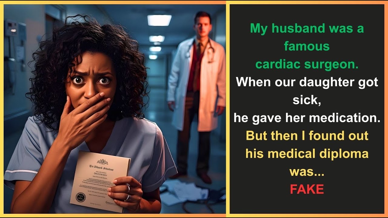My Husband Claimed to Be a Doctor for 8 Years—When Our Daughter Got Sick, I Learned His Secret