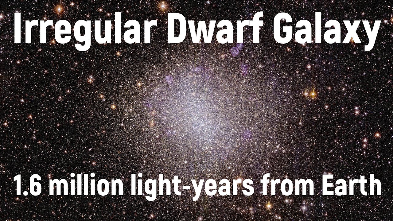 Picture of the Day | Irregular Dwarf Galaxy NGC 6822 [4k UHD]