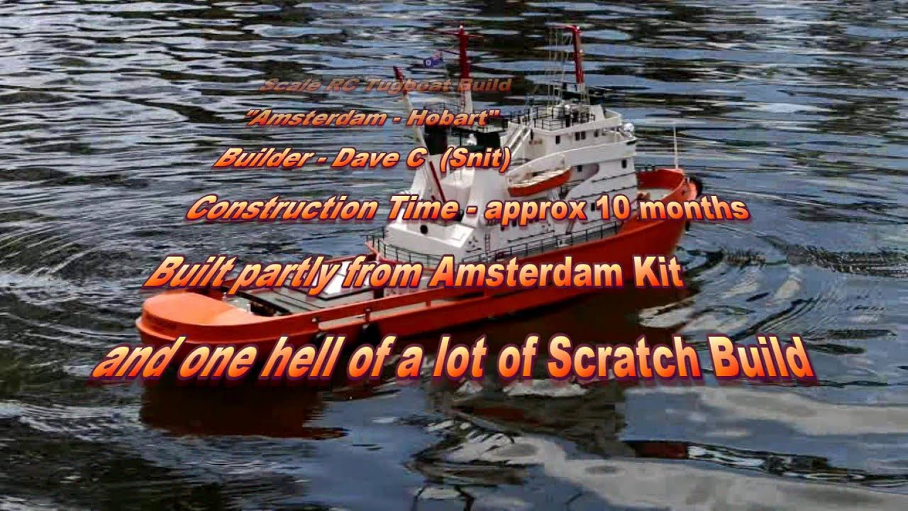 Snit's Amsterdam Tug   Maiden Voyage