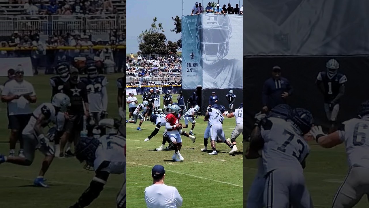 Micah Parsons puts Tyron Smith on the ground #shorts