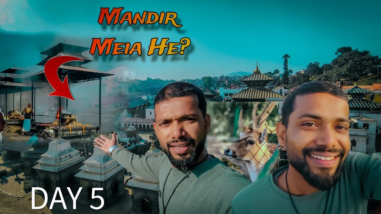 Finally saw the incredible Pashupatinath in Nepal 🇳🇵||अंततः नेपाल में अद्भुत पशुपतिनाथ दर्शन किए।😍
