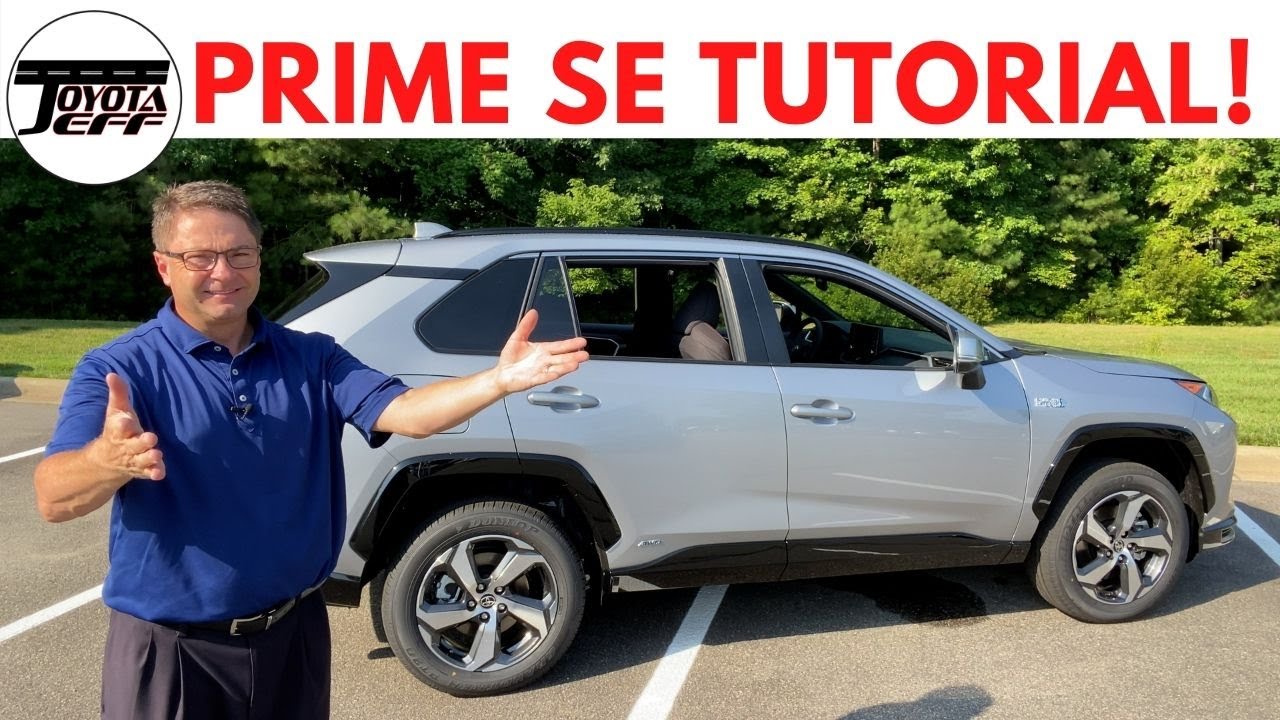 Узнайте все о Toyota RAV4 Prime SE 2021 года: кнопки, органы управления, характеристики и многое ...