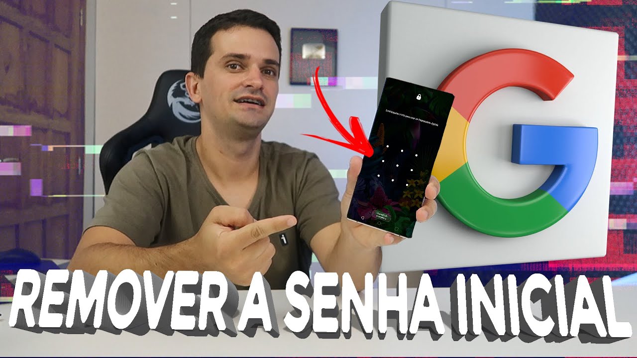 Como REMOVER a SENHA INICIAL padrão de QUALQUER SMARTPHONE com a CONTA GOOGLE em outro CELULAR ou PC