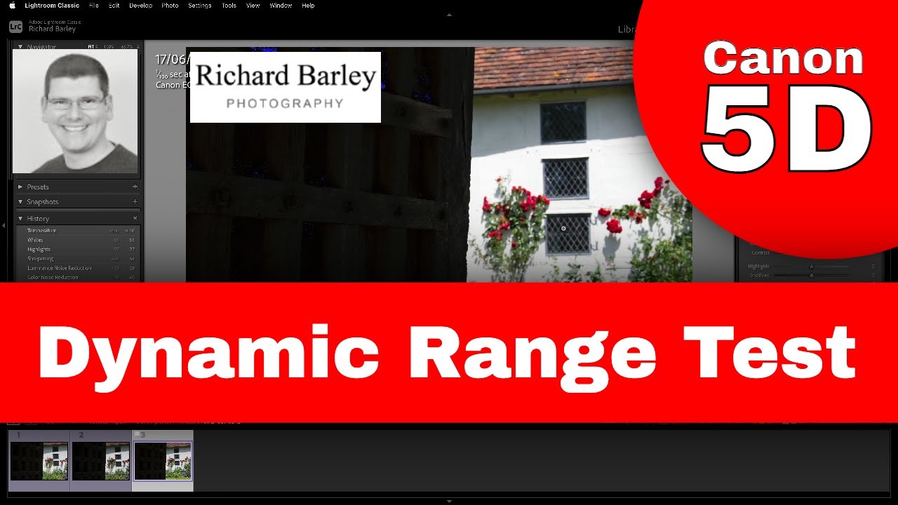 Dynamic Range Test - Canon 5D MkI (Classic) Vs 5D MkIV