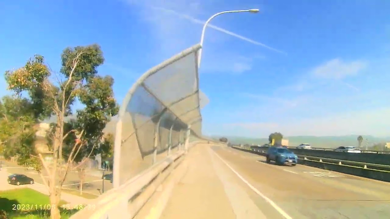 Weekday sunny and warm weather in California, USA