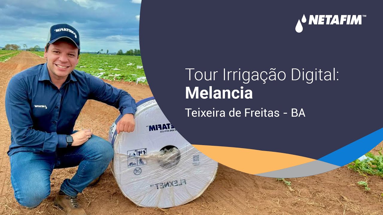 Tour Irrigação Digital: Melancia.
