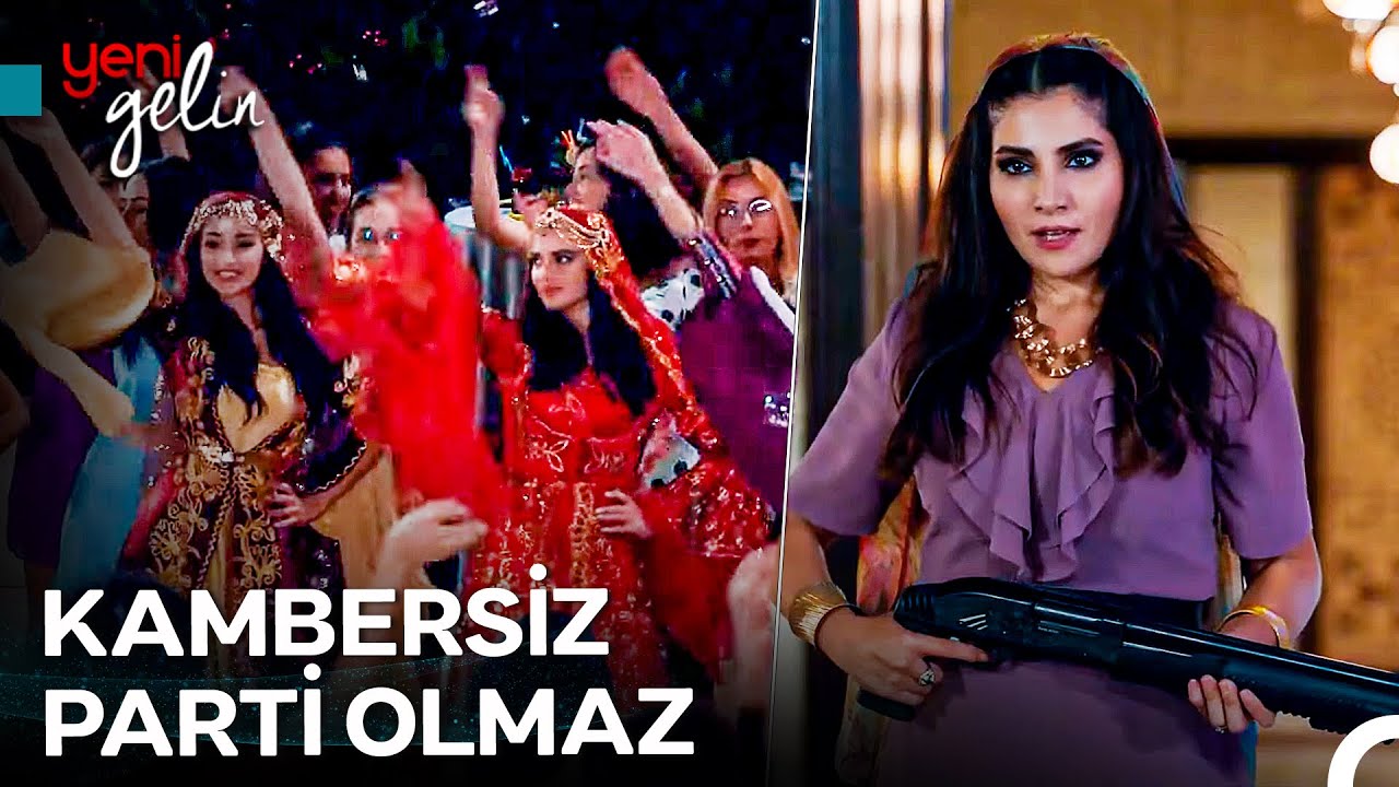 Nazgül'den Partiye Pompalıyla Baskın Şovu - Yeni Gelin