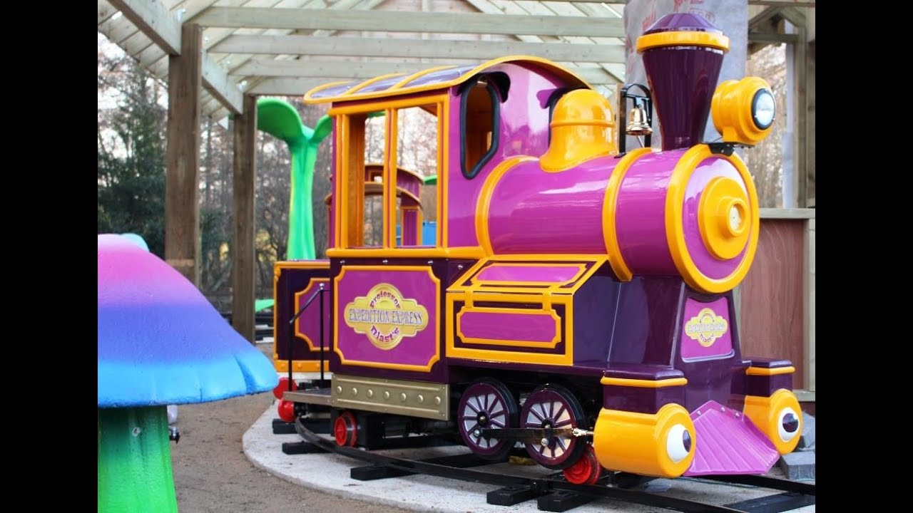 Professor Blast's Expedition Express Train Ride at Paultons Park POV