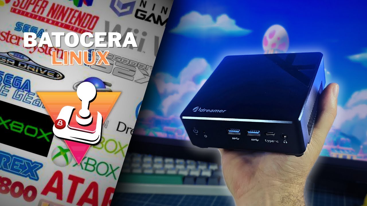 QUALQUER PC! NOVO OU VELHO pode ser um Console RETRO com Batocera Linux