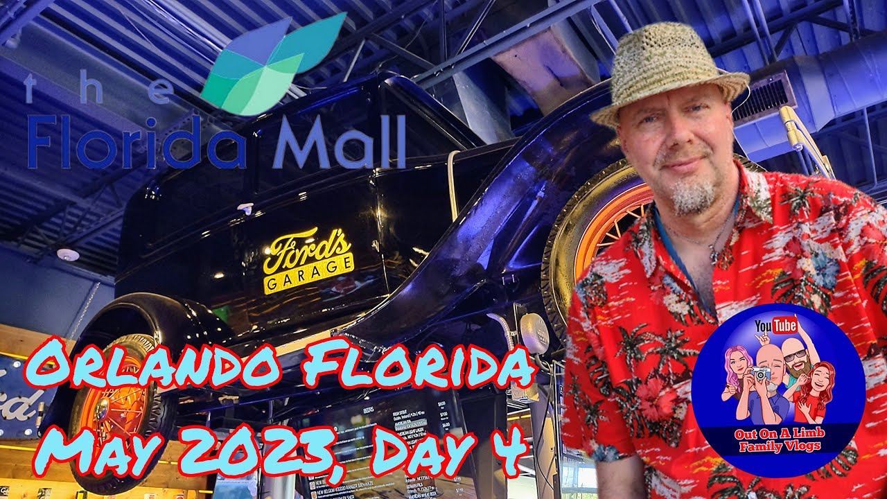 Orlando Florida Mall Fords Garage  Shops Day 4
