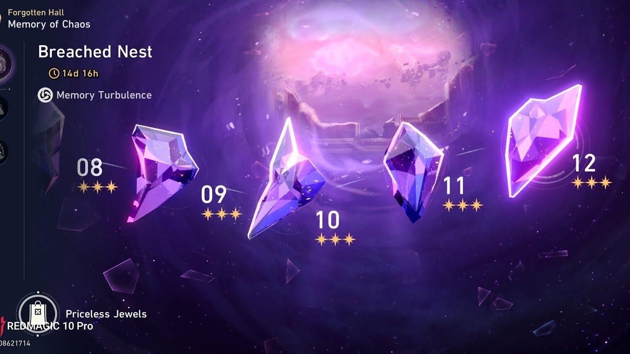 Honkai star rail Memory of Chaos Stage 12
