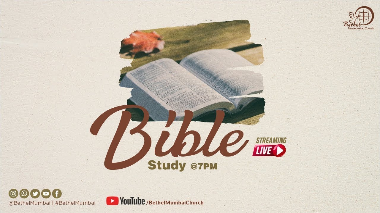 Bible Study| 24th Feb 2026 | Sister  Christy | Bethel Mumbai
