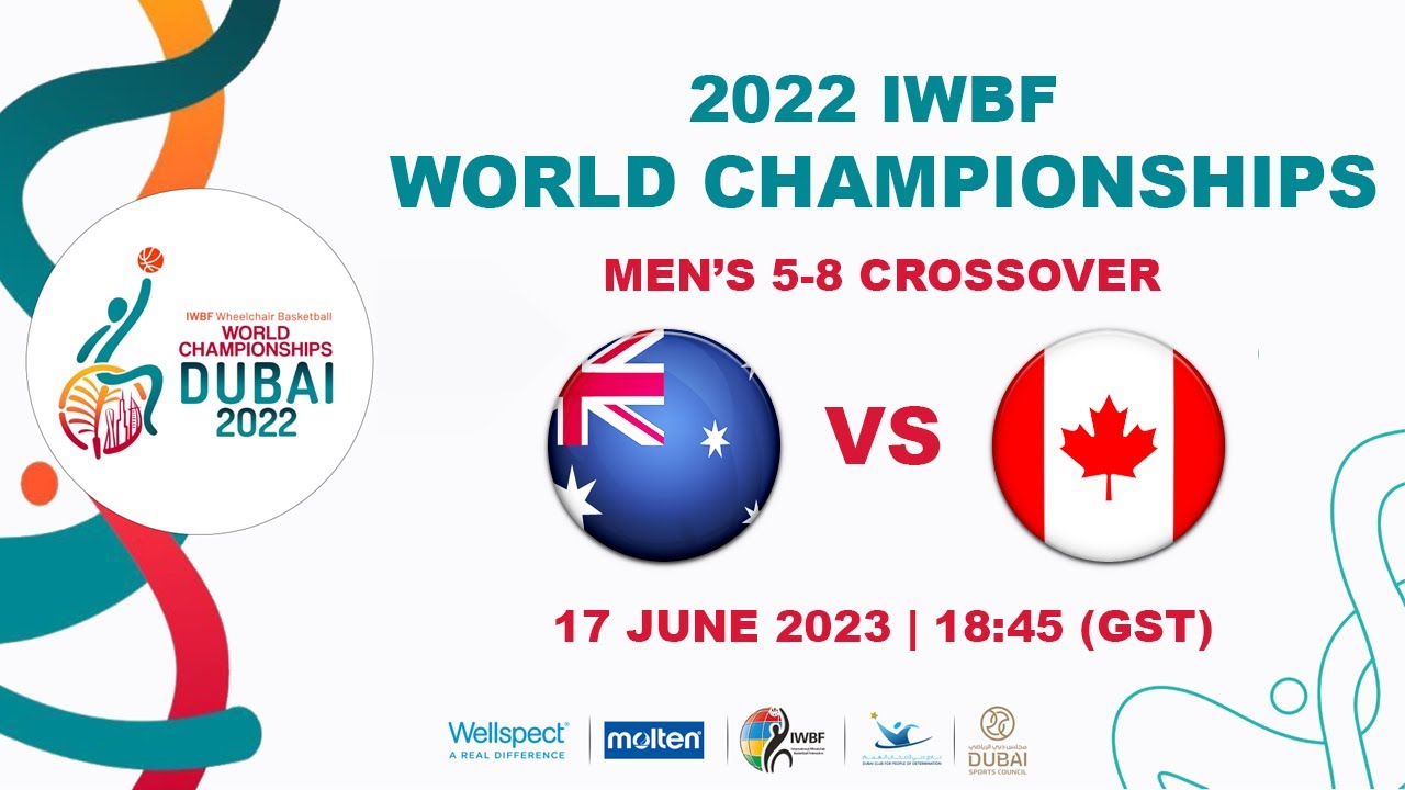 AUS vs CAN | Men's 5-8 Crossover | 2022 IWBF Wheelchair Basketball World Championships