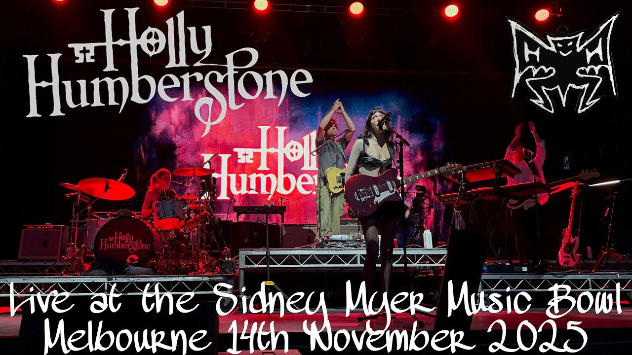 Holly Humberstone, Live at Sidney Myer Music Bowl Melbourne 14th November 2025